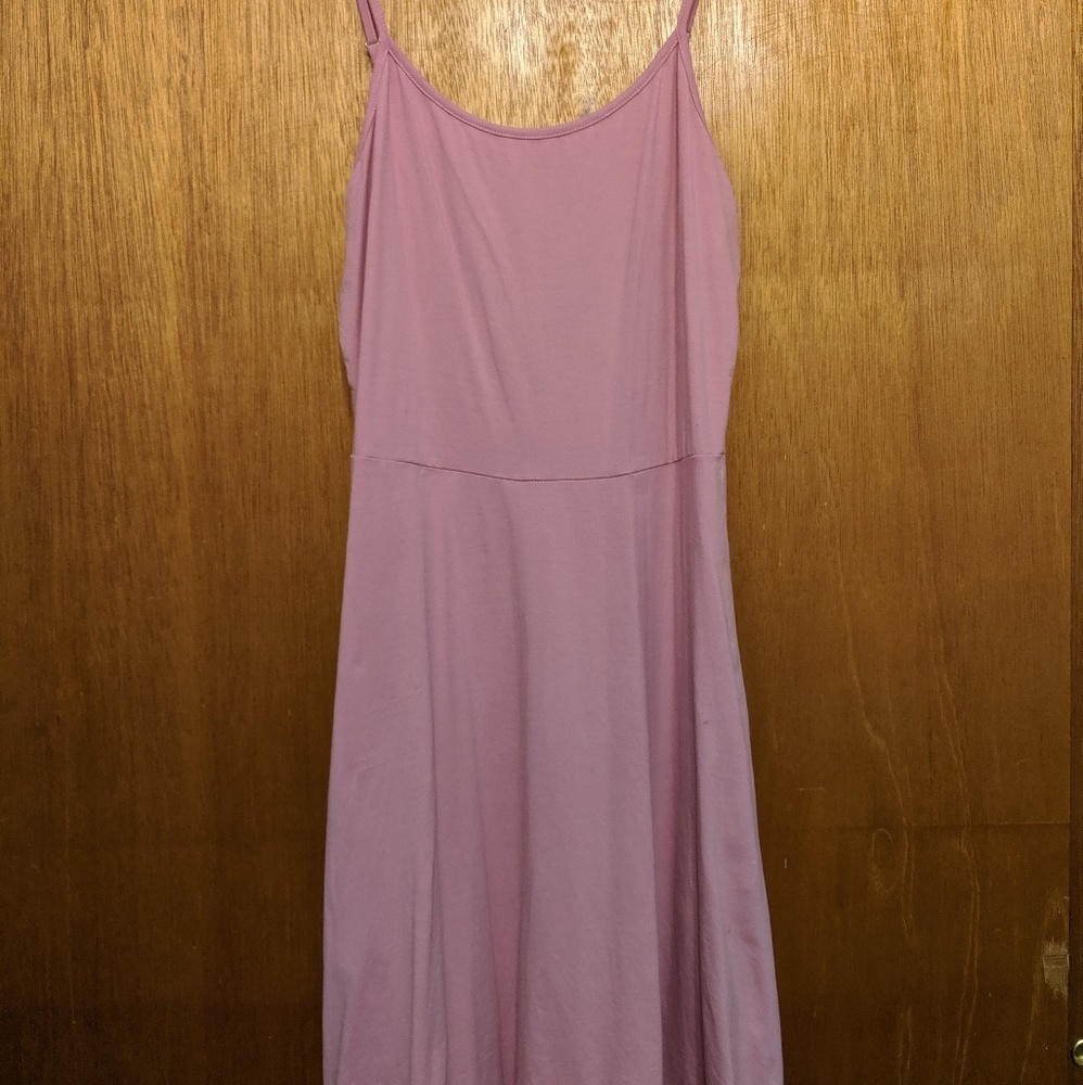 Short pink dance dress